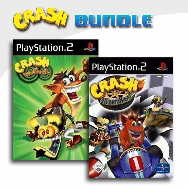 Crash Bandicoot: Twinsanity + Crash: Nitro Kart