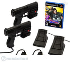Crisis Zone + 2 x Laser Blaster Lightgun + Laserpointer