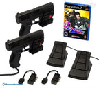 Crisis Zone + 2 x Laser Blaster Lightgun + Laserpointer