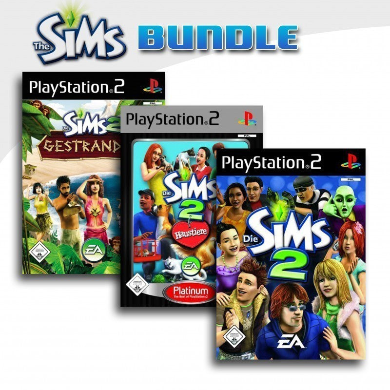 Die Sims 2: Gestrandet + Die Sims 2 - Haustiere + Die Sims 2