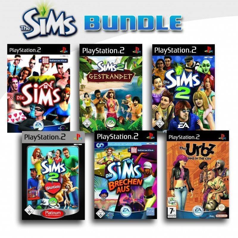 Die Sims 6er Pack