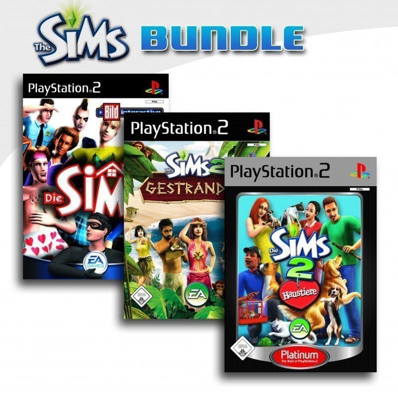 Die Sims + Die Sims 2: Gestrandet + Die Sims 2 - Haustiere