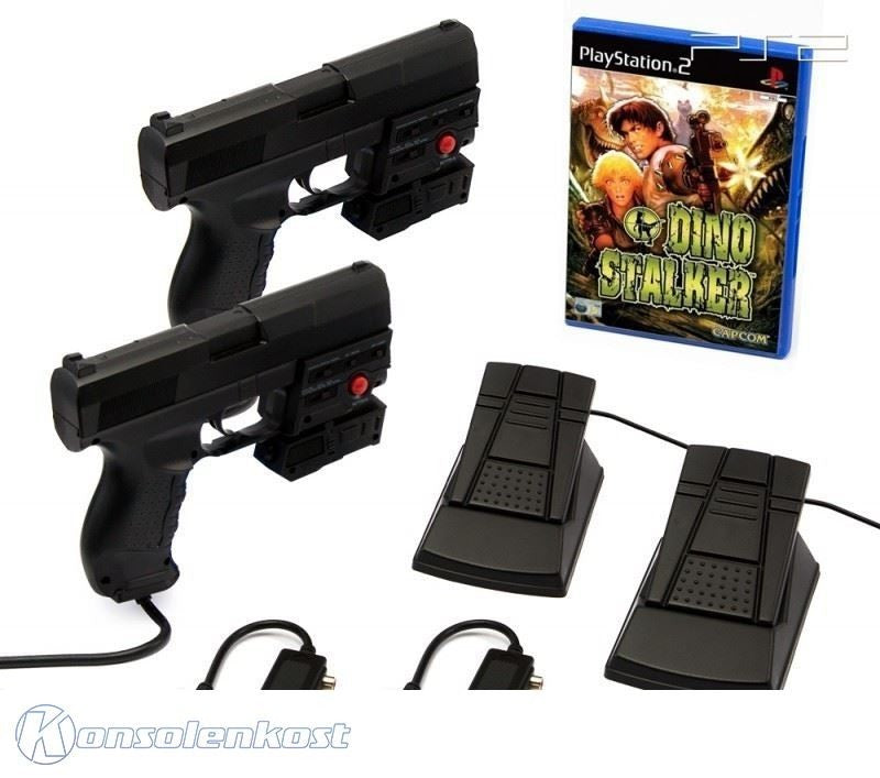 Dino Stalker + 2 x Laser Blaster Lightgun + Laserpointer