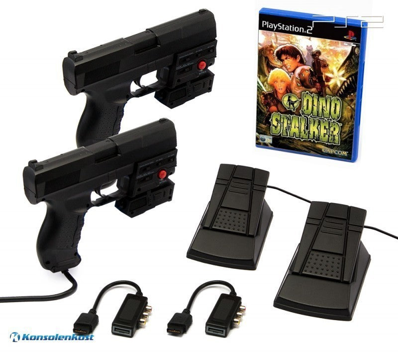 Dino Stalker + 2 x Laser Blaster Lightgun + Laserpointer
