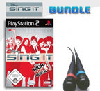 Disney Sing it: High School Musical 3 + 2 Original Mikrofone + Adapter
