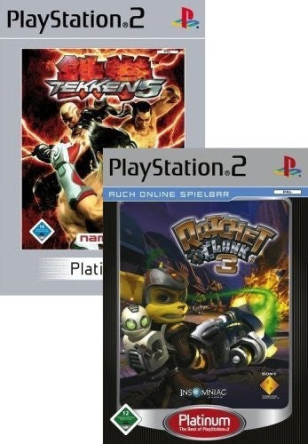 Double Pack: Tekken 5 + Ratchet & Clank 3 — Platinum