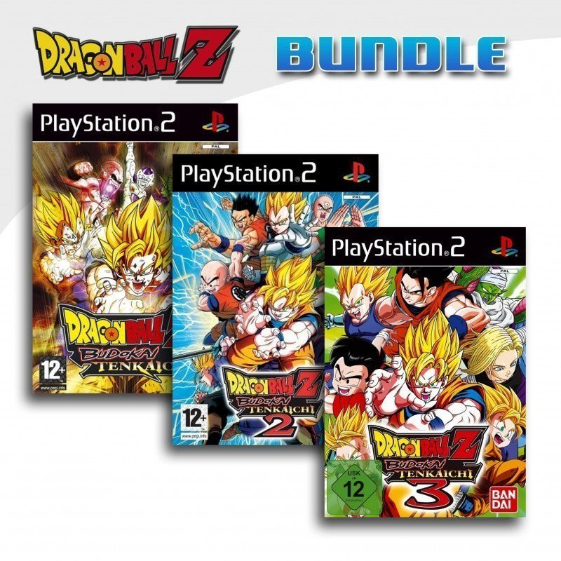 Dragon Ball Z: Budokai Tenkaichi 3er Pack