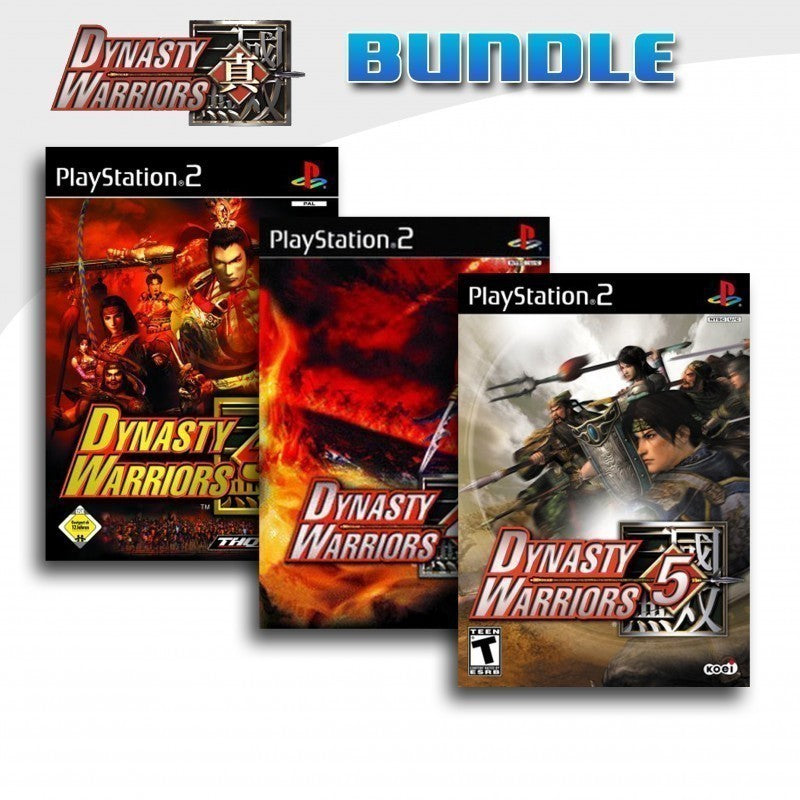 Dynasty Warriors 3 + Dynasty Warriors 4 + Dynasty Warriors 5