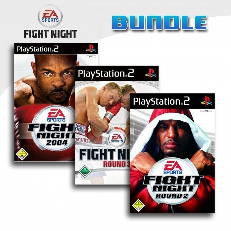 EA Sports Fight Night 2004 + Fight Night Round 2 + Fight Night Round 3