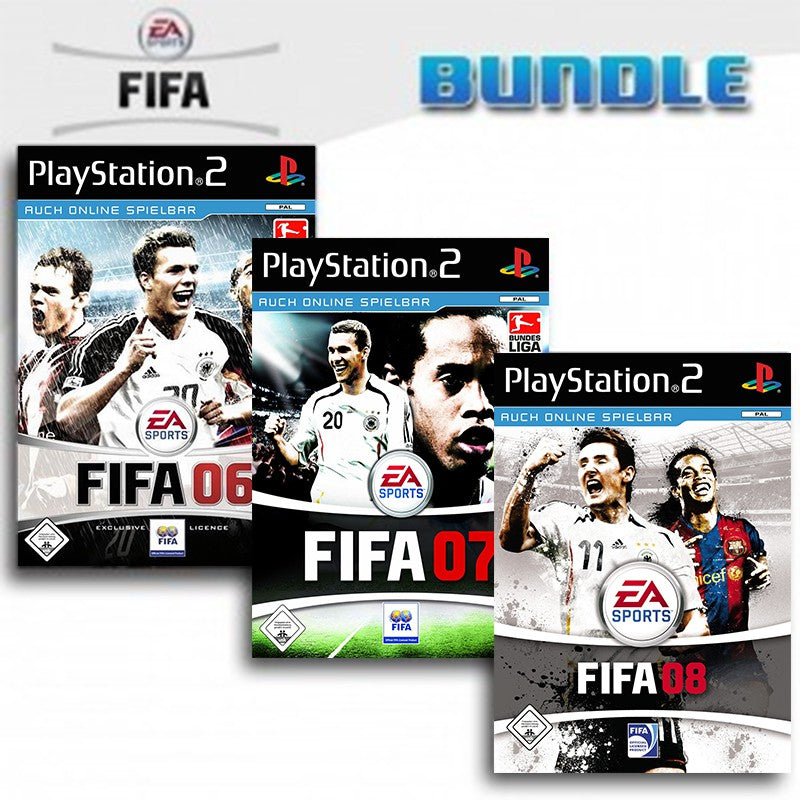 FIFA 06 + FIFA 07 + FIFA 08