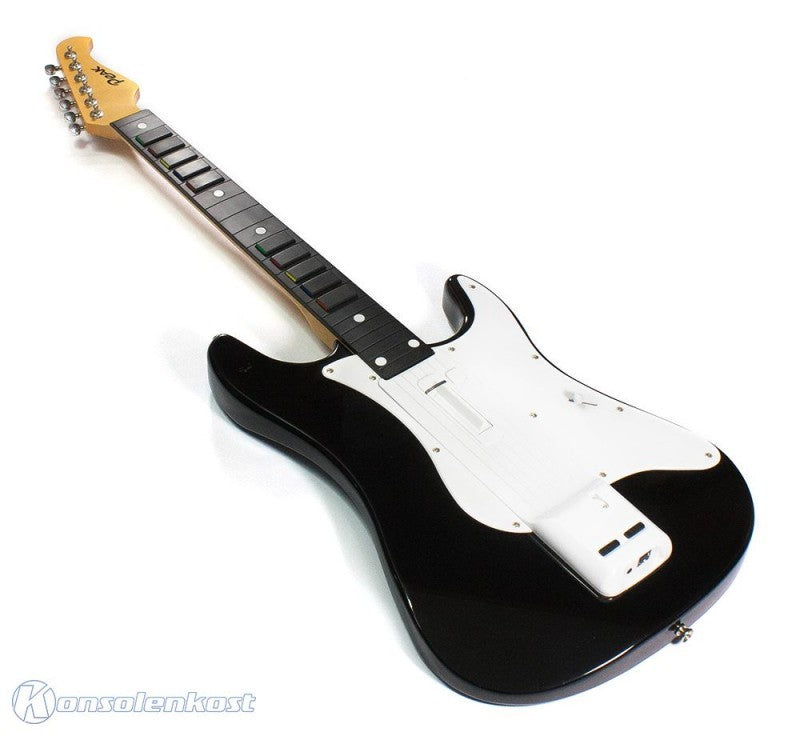 Gitarren Controller / Gitarre / Guitar Wired schwarz-weiß mit Peak Lizenz [Starpex]