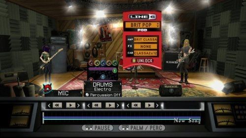 Guitar Hero: World Tour Band Pack + Spiel + Schlagzeug + Gitarre + Mikrofon