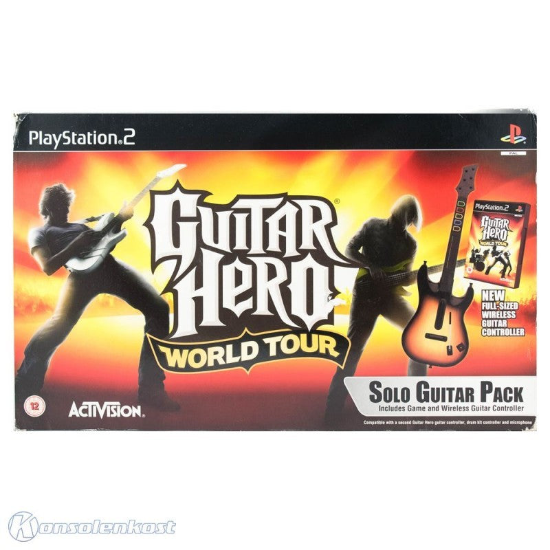 Guitar Hero: World Tour + Gitarre