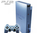 Konsole aqua blau + Original DualShock Controller + Zubehör
