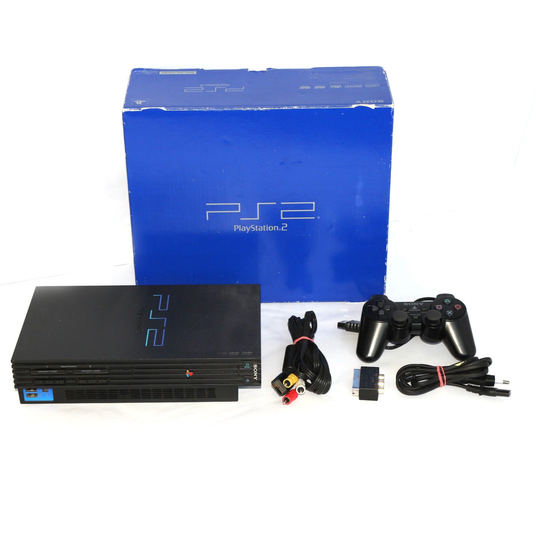 Konsole SCPH-3900x schwarz + Original Controller + Zubehör
