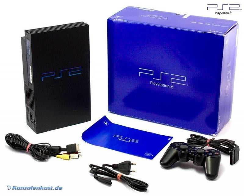 Konsole SCPH-5000x schwarz + Original Controller + Zubehör