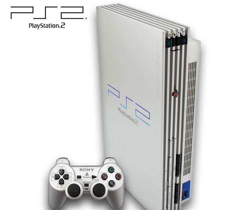 Konsole silber + DualShock Controller + Zubehör