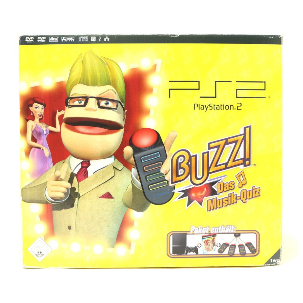 Konsole Slim 1G SCPH-7000x BUZZ! Music Quiz Bundle + Original Controller + Zubehör