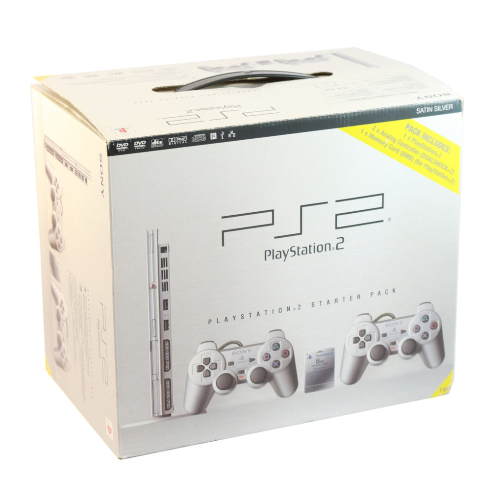 Konsole Slim 1G SCPH-7000x silber + 2 Original Controller + Zubehör