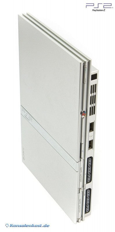 Konsole Slim 1G SCPH-7500x silber + Original Controller + Zubehör