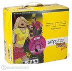 Konsole Slim 1G SCPH-7500x + Original Controller + Zubehör SingStar Rock-Pop Vol. 2 Bundle