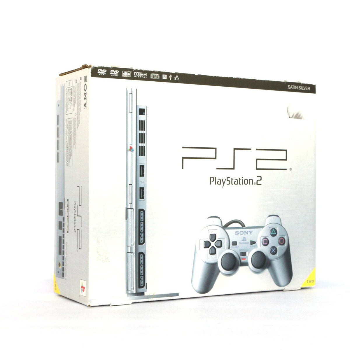 Konsole Slim 1G SCPH-7700x silber + Original Controller + Zubehör