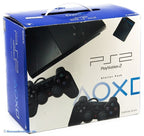 Konsole Slim 2G SCPH-9000x schwarz + 2 Original Controller