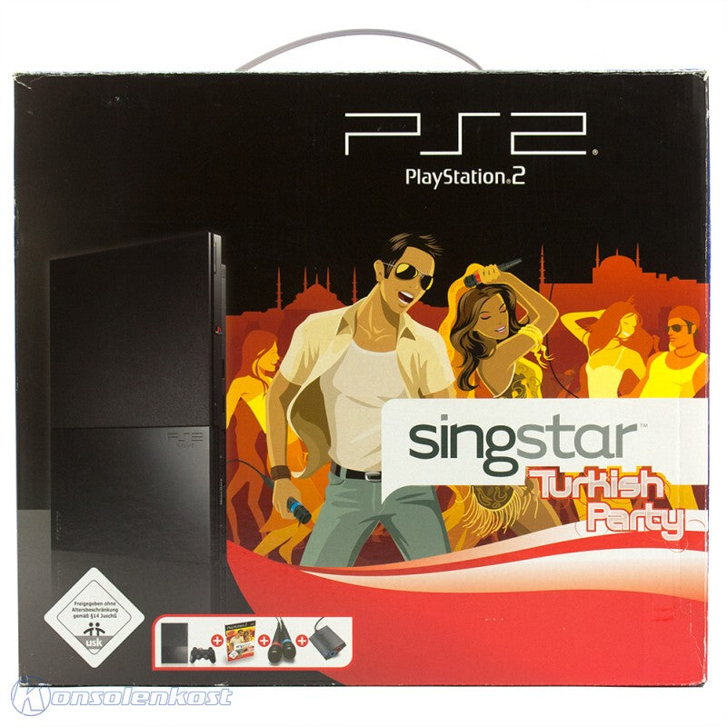 Konsole Slim 2G SCPH-9000x SingStar Turkish Party Bundle + Original Controller