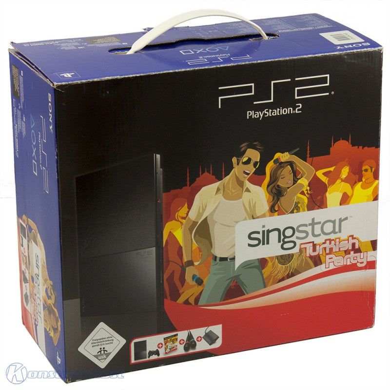 Konsole Slim 2G SCPH-9000x SingStar Turkish Party Bundle + Original Controller