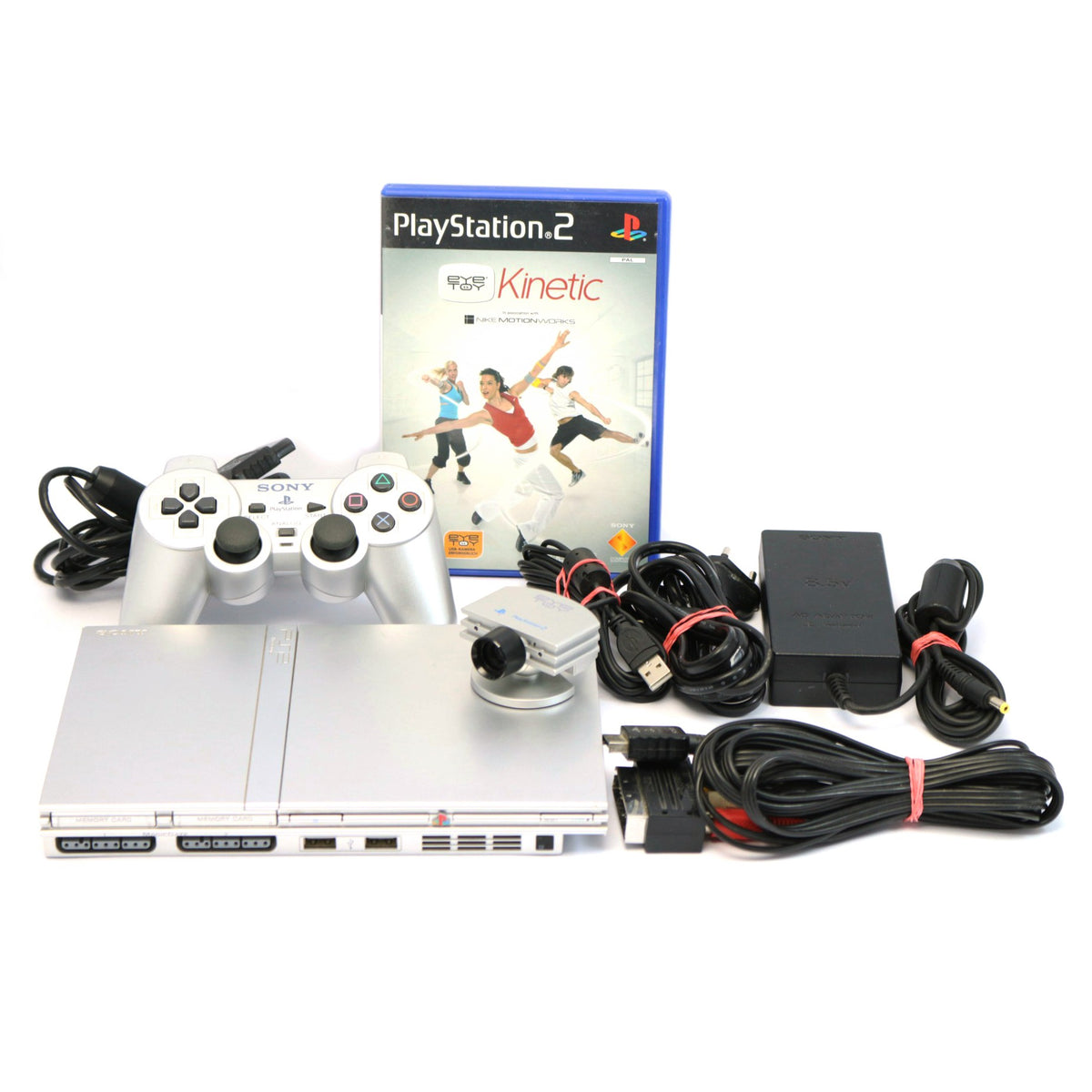 Konsole Slim SCPH-7000x EyeToy Bundle + Spiel + Orig. Controller + Kamera + Zubehör