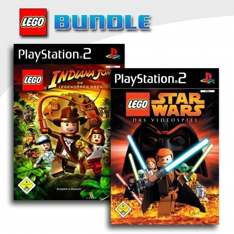 Lego Indiana Jones - Die legendären Abenteuer + Lego Star Wars