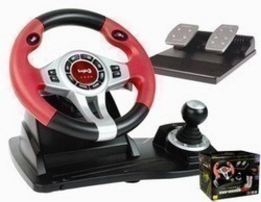 Lenkrad / Racing / Steering Wheel mit Pedale TopDrive GT3 [Logic3]