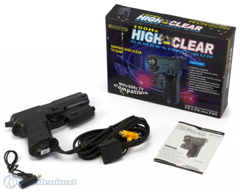 Light Gun / Pistole / Blaster schwarz Gun-321 [Competition Pro]