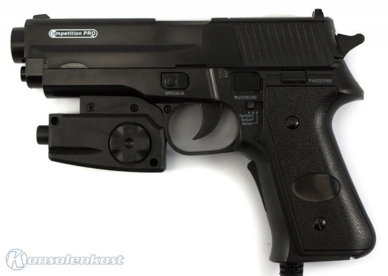 Light Gun / Pistole / Blaster schwarz Gun-321 [Competition Pro]