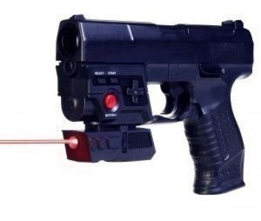 Light Gun / Pistole / Phaser mit Pedal Laser Blaster P099L + AV-Adapter [Logic3]