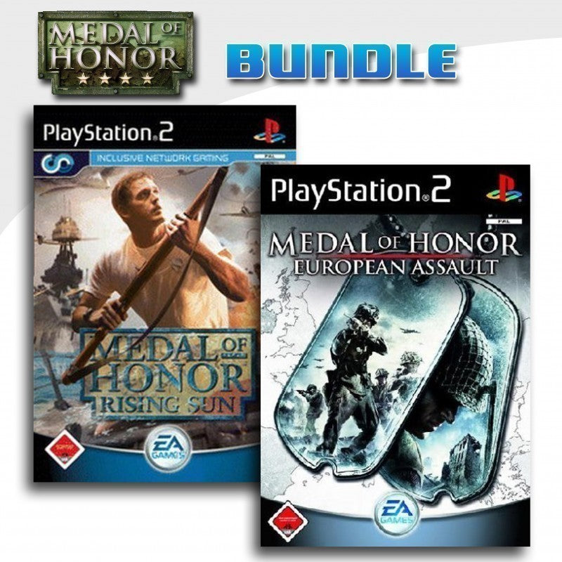 Medal of Honor - Rising Sun + Medal of Honor - European Assault