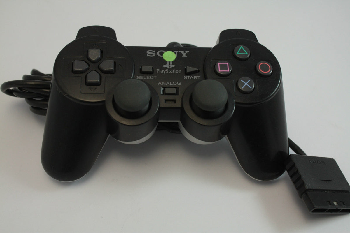Original Dualshock 2 Controller SCPH-10010 schwarz-silber Custom Mod [Sony]