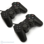 Original Sony Dualshock 2 Controller / Pad SCPH-10010 schwarz Doppelpack