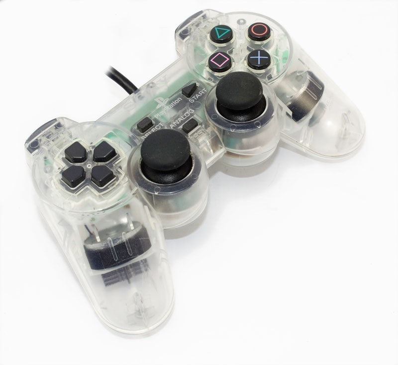 Original Dualshock 2 Controller SCPH-10010 Crystal transp. [Sony]