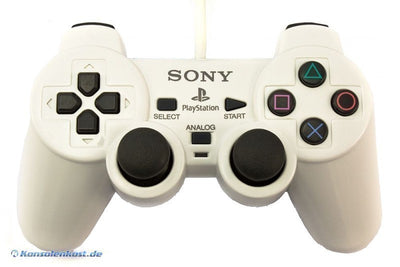 Original Dualshock 2 Controller SCPH-10010 — Ceramic White