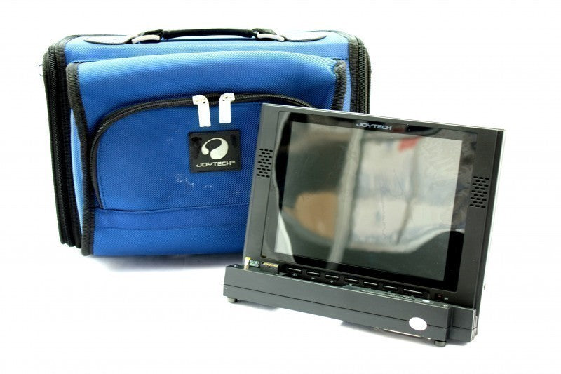Portable TFT Colour Monitor / LCD Screen schwarz mit Tasche & Zubehör [Joytech]