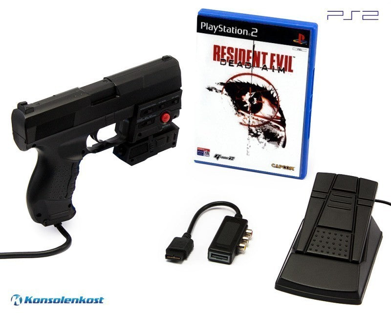 Resident Evil: Dead Aim + Laser Blaster Lightgun + Laserpointer