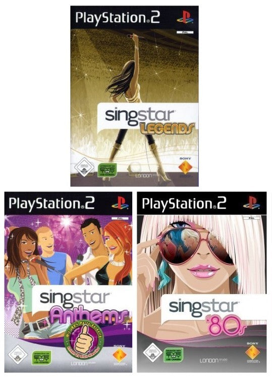SingStar Compilation: Singstar Legends & 80s & Anthems