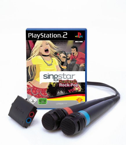 SingStar Deutsch Rock-Pop Vol. 2 + 2 Mikrofone