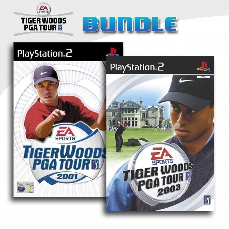 Tiger Woods PGA Tour 2001 + Tiger Woods PGA Tour 2003
