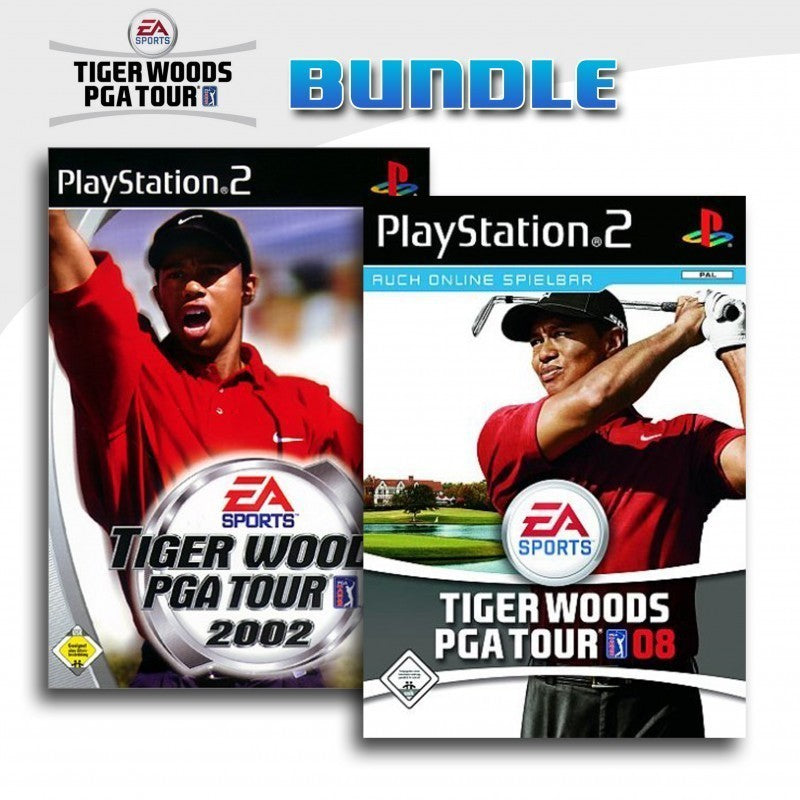 Tiger Woods PGA Tour 2002 + Tiger Woods PGA Tour 08