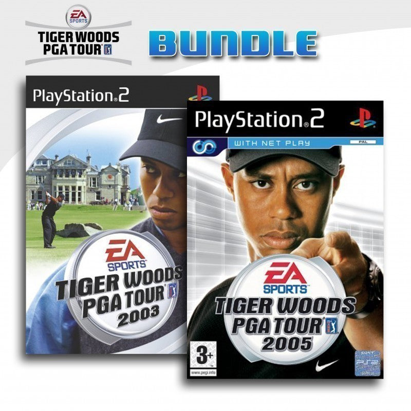 Tiger Woods PGA Tour 2003 + Tiger Woods PGA Tour 2005