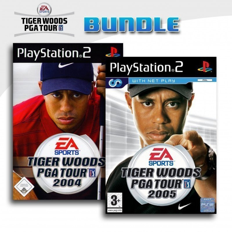 Tiger Woods PGA Tour 2004 + Tiger Woods PGA Tour 2005
