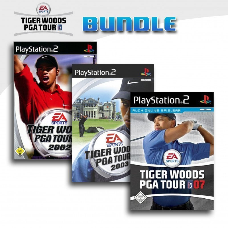 Tiger Woods PGA Tour 3er Pack 10