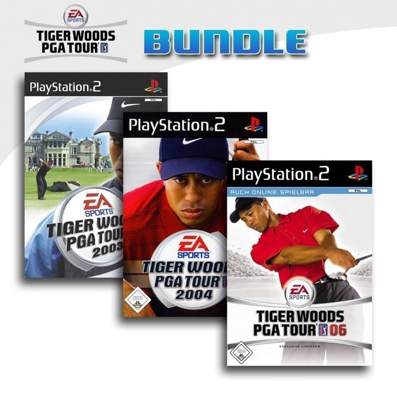 Tiger Woods PGA Tour 3er Pack 13